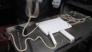 Подвесные качели из полипропиленовой трубы. Дети будут в восторге от этой самоделки