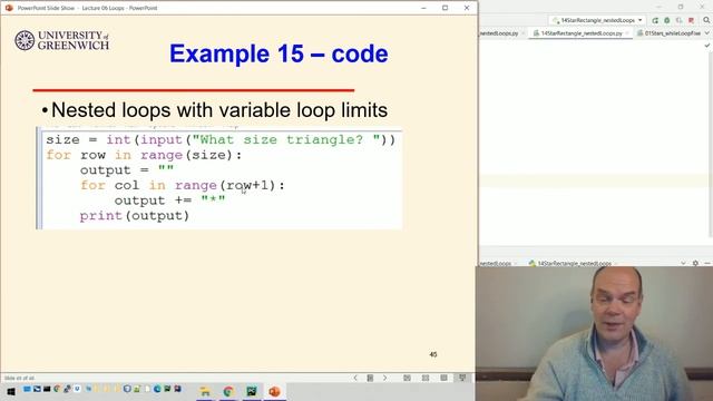 Python 06-9: Loops - Variable limits смотреть онлайн