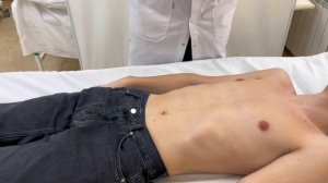 Пальпация живота: поверхностная и глубокая. Точки пальпации