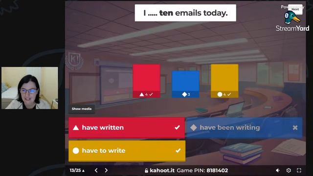 Test Your Present Perfect Knowledge | Live Kahoot Game for English Learners смотреть онлайн