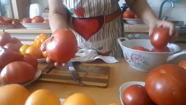 Помидоры ГИГАНТЫ дегустация! Обзор лучших сортов томатов смотреть онлайн