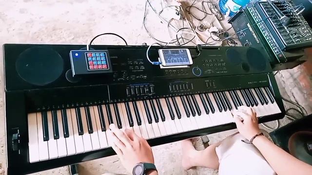 Tes Tombol MIDI Control Apk ORG di Keyboard Casio WK6500 Joss bro смотреть онлайн