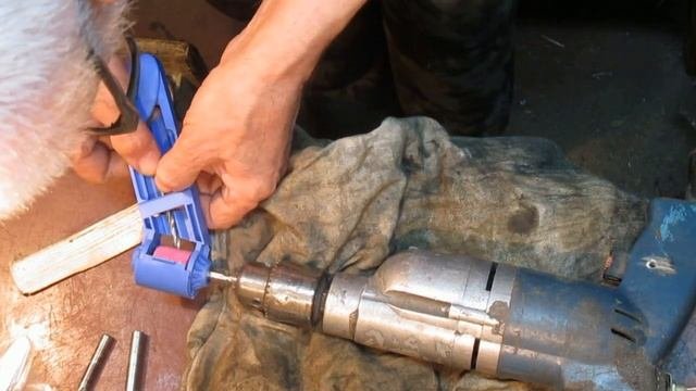 Китайское приспособление для заточки свёрел. Фуфло!
