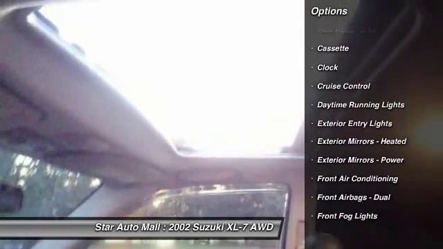 2002 Suzuki XL-7 AWD Bethlehem PA 18020 смотреть онлайн