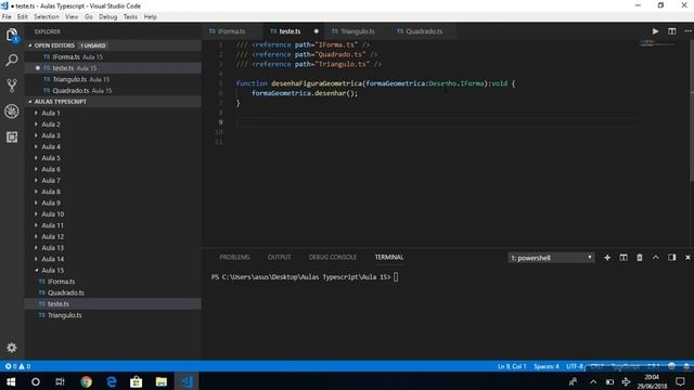 Aula 16- Curso de Typescript - Namespaces