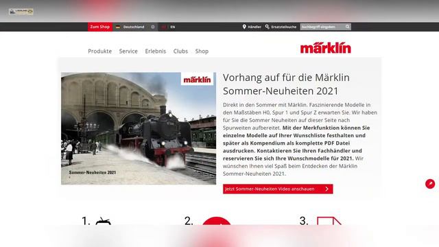 Новости Märklin. Июнь 2021 смотреть онлайн