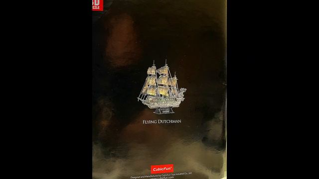 CubicFun 3D Puzzle of the Flying Dutchman with Eerie Green LEDs (Introduction Video) смотреть онлайн