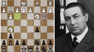 Акиба Рубинштейн. ПРОСТРАНСВТО + ДВА СЛОНА = противнику ХАНА!   Шахматы.