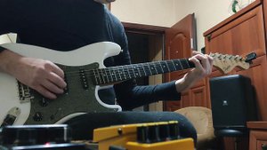 КИНО (В.Цой) "Музыка волн" Соло партии Каспаряна (разбор ошибок)