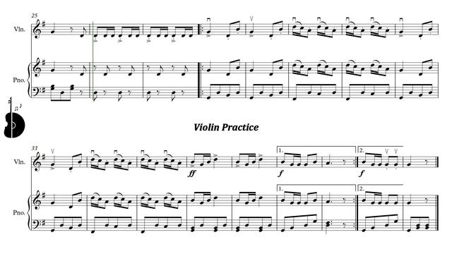 Suzuki Violin Book 2 | Hunters' Chorus | Piano Accompaniment | PPM = 90 смотреть онлайн