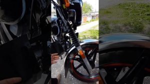 Bajaj Boxer доработка передней вилки