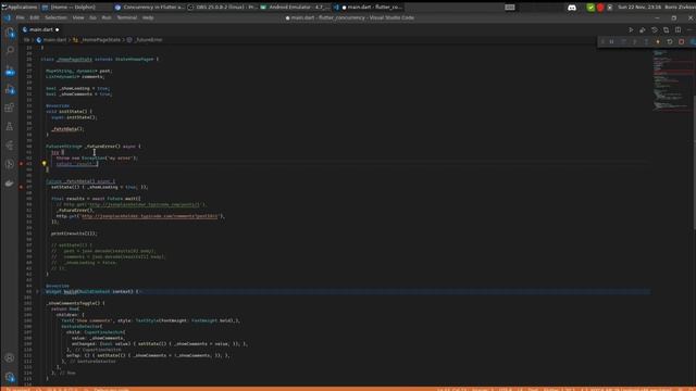 Handling Errors in Future Flutter (Async Await, Try Catch) - Programming Addict смотреть онлайн
