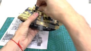 ЛЕГО ТАНК Т-80 БВ. Обзор моего набора. [GameBrick]