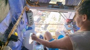 Ника управляет башенным краном! Полная версия!