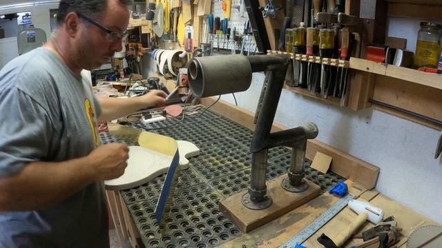 Brass Resonator guitar build | Ep 5 | Back is done, sides are done смотреть онлайн