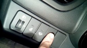 кнопка из заглушки киа рио 2014