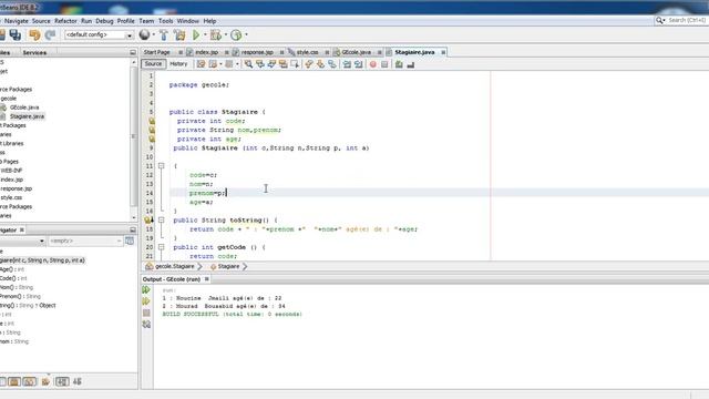 How to make private attributes on Java Netbeans смотреть онлайн