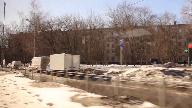 Из "Лосиного острова" весенним днем - отправляемся на трамвае по Открытому шоссе! смотреть онлайн