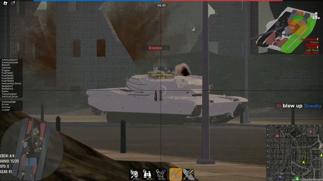 Roblox Cursed Tank Simulator - M1 Murica cold war смотреть онлайн