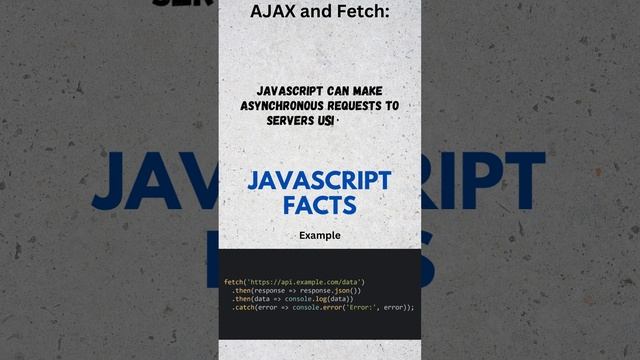 AJAX and Fetch | JavaScript Web APIs 3