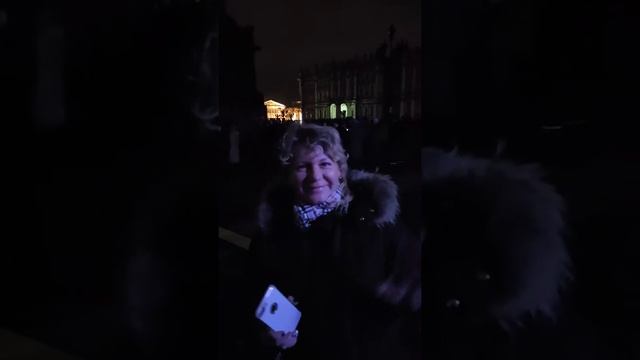 Новогодник праздник на Дворцовой уже начался. смотреть онлайн