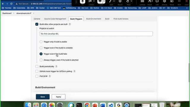 Jenkins Tutorial - Part3 | Upstream and Downstream Project setup | Continuous Delivery to Tomcat смотреть онлайн