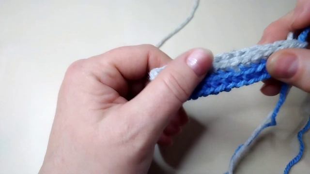 Мозаичное вязание крючком. Круговая мозаика. смотреть онлайн