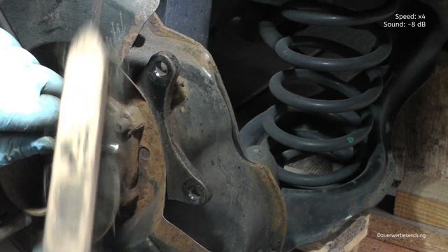 Bremsen wechseln beim Volvo S40/V50 an der Hinterachse ohne Hebebühne - ATE PowerDisc / Teil 1 смотреть онлайн