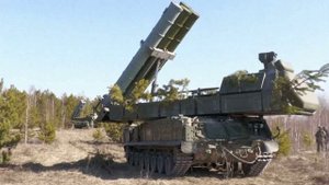 Минобороны показало видео пусков ЗРК «Бук-М2» и «Бук-М3» в зоне СВО на Украине