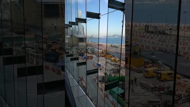 View from Hong Kong Convention and Exhibition Centre смотреть онлайн