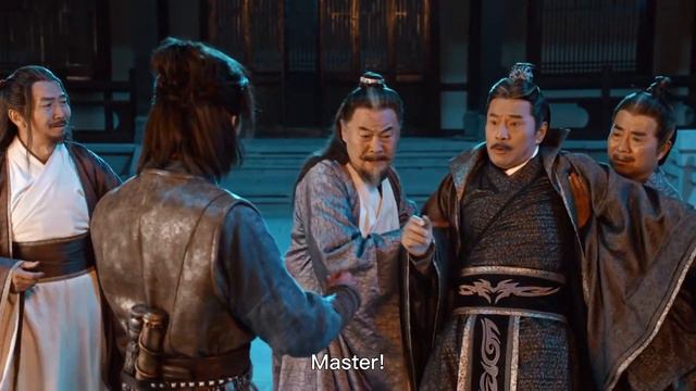男孩年紀輕輕，一身武藝卻毫無破綻，僅用一隻手打服兩位江湖高手！