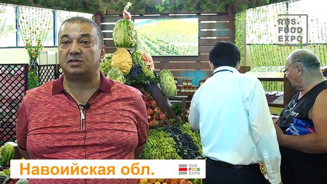 Навоийская область на II Международной плодоовощной ярмарке, г. Ташкент, 6-8 сентября 2017 смотреть онлайн