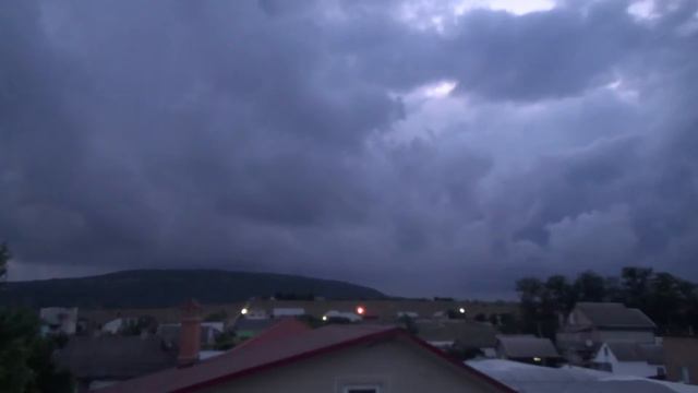 TimeLapse. Закат. Танец облаков.