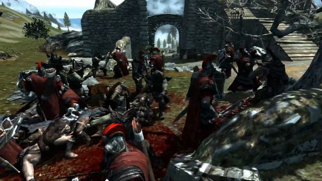 Skyrim Battles - 3/9 - The/All Skyrim Races Tournament - 10 Imperials vs 10 Orcs[Legendary Settings смотреть онлайн