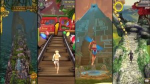 Temple Run Vs Temple Run 2 Winter Toyland Vs Spirit Run Vs Temple Run Oz - Endless Run Game Play