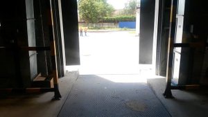 Промышленные ворота Hörmann (Германия) установка на заводе Данон в г. Самара.