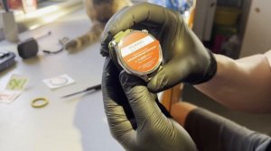 Huawei Watch GT4 наклеивание пленки