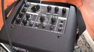 Demonstration of the VOX Mini GO 3 Amp