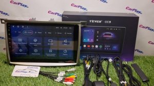 Toyota Land Cruiser 100, штатная Андройд магнитола Teyes CC3