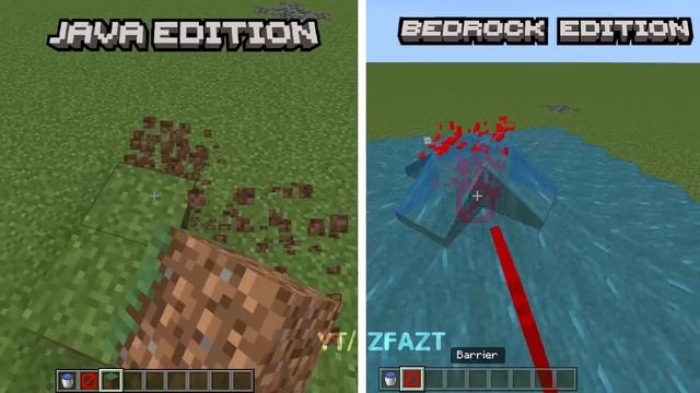 Java vs Bedrock