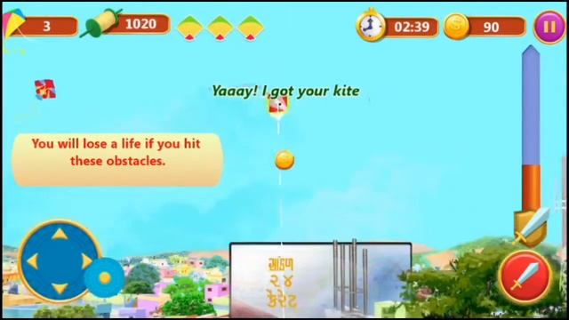 Best kite flying game | kite King Gameplay | GamoTen смотреть онлайн