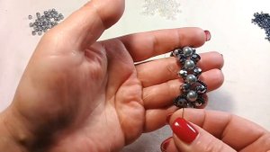 Как сплести браслет из бусин/Часть 1(5)/Браслет из бисера/Мастер Класс