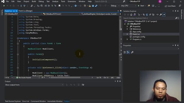 Sharing Sourcecode : Modbus TCP Client - C#