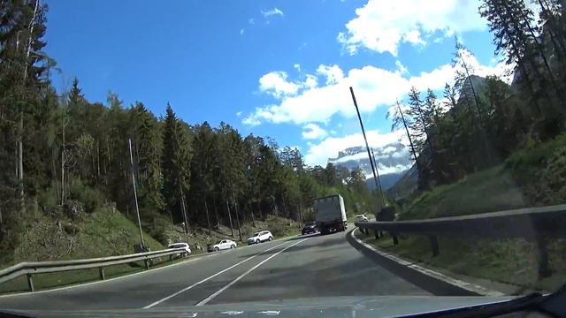 Автопутешествие по Европе. Утро в Тирольских Альпах. Дорога на Нойшванштайн
