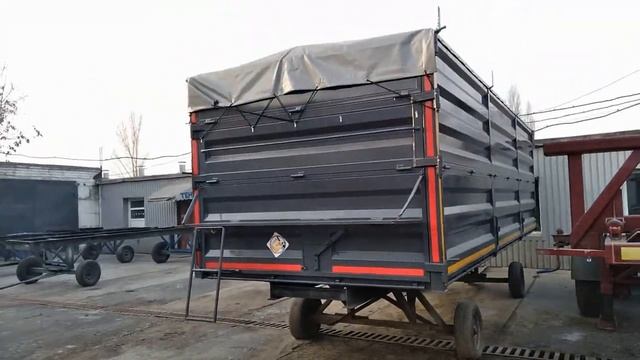 СЪЁМНЫЙ КУЗОВ ЗЕРНОВОЗ BDF смотреть онлайн