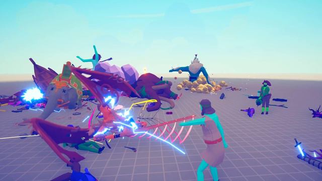 ALL UNITS BATTLE ROYALE - Totally Accurate Battle Simulator TABS смотреть онлайн