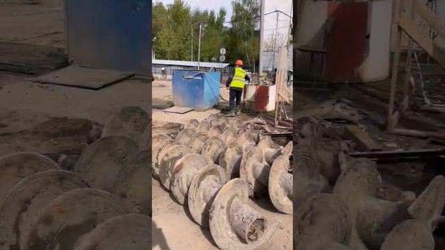 🌪️ Устройство системы строительного водопонижения на объекте в Москве. Глубинные скважины 🤖