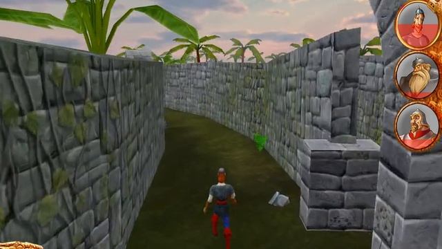 Остров Русь. Прохождение №8. Уровень "Лабиринт" смотреть онлайн