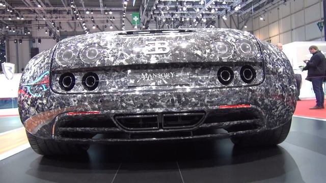 Bugatti Veyron Vivere Diamond Edition Mansory (2018) Exterior and Interior смотреть онлайн