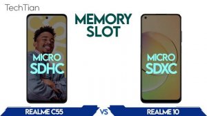 Realme C55 Vs Realme 10